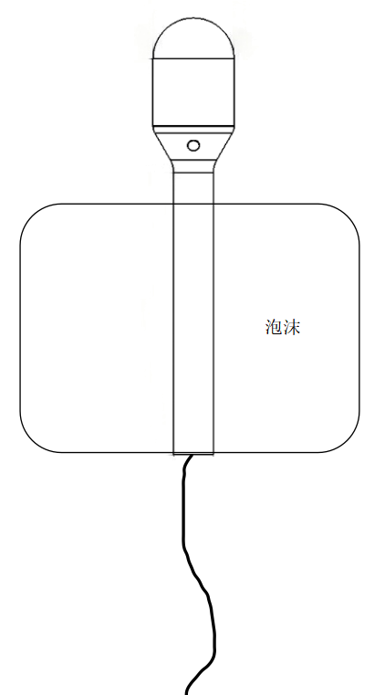 北斗水下信标机安装示意